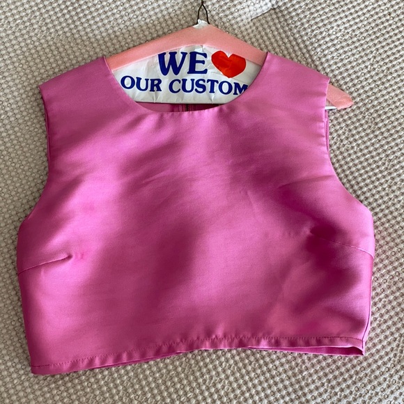 Pink Crop Top - Picture 2 of 6